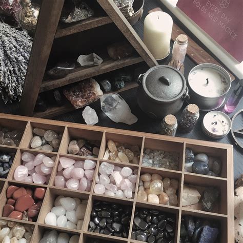 Unearth the hidden powers of witchcraft crystals at the emporium